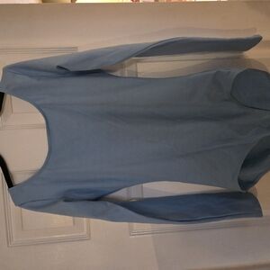 Light Blue Long Sleeve Top